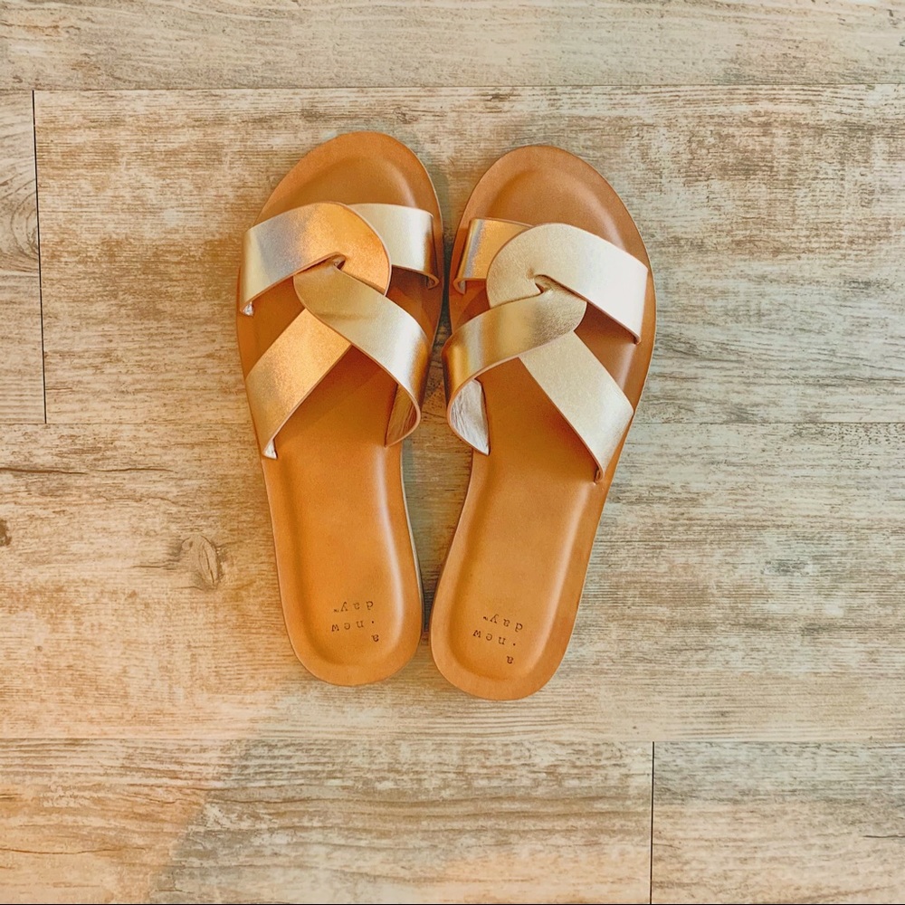 Rose Gold Slippers